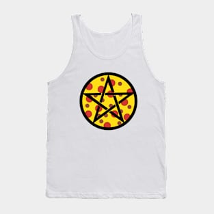 Pizza Pentagram Tank Top